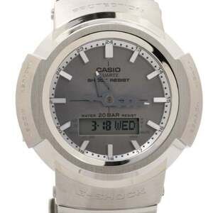 CASIO G-SHOCK FULL METAL AW-500 SERIES AWM-500D-1A8JF Gray Silver Stainless S...